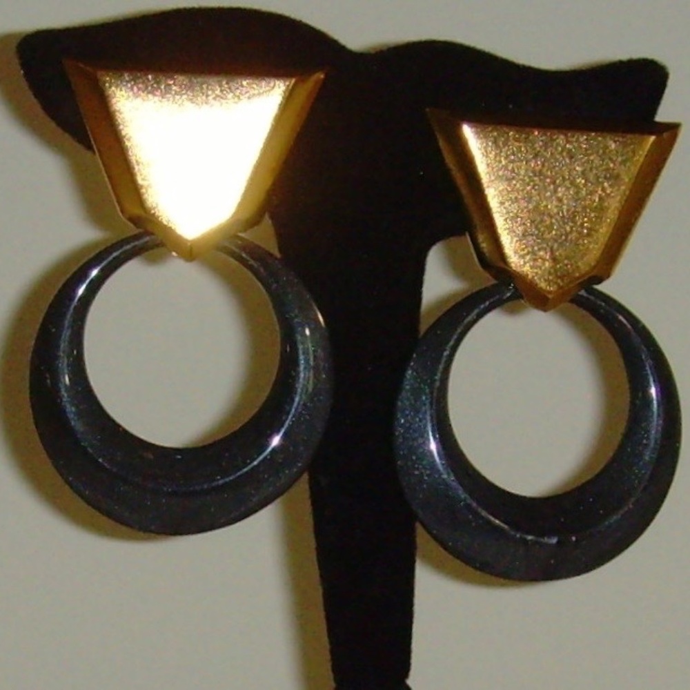 Yves Saint Laurent Dangle Earrings -YSL